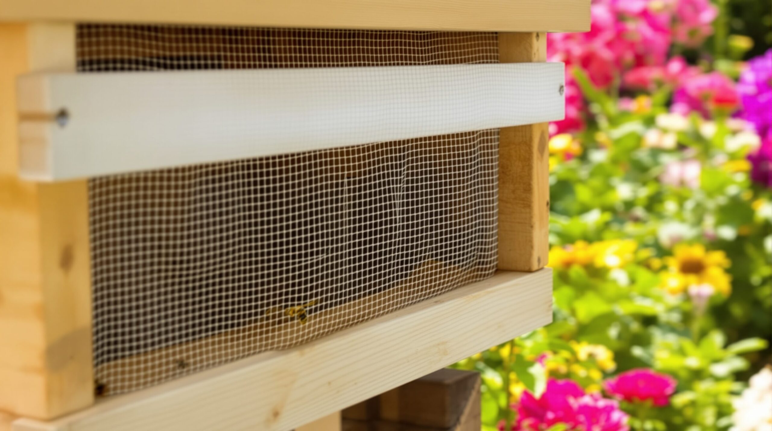 welches gitter für insektenhotel