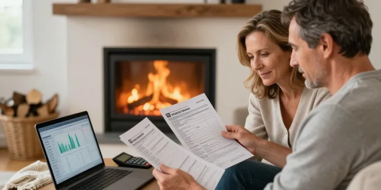 mit kamin heizkosten sparen